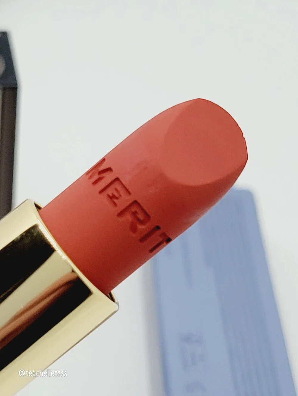 Court Merit Signature Lightweight Lipstick Matte Warm Brick Brand New In Box